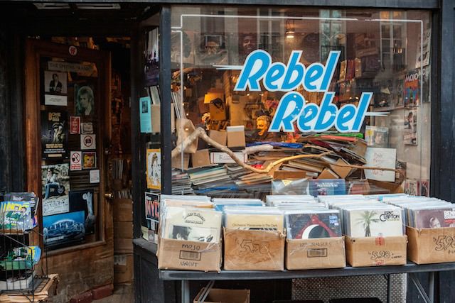 Rebel Rebel Records, which closed last year.